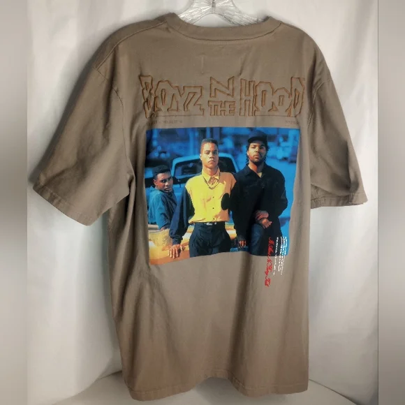 *Boyz N the Hood Shoe Palace Tan Men's T-shirt Size XL - Picture 7 of 10